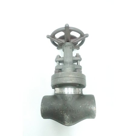 HENRY VOGT Manual 600 Steel Socket Weld 1-Inch Wedge Gate Valve B48480R6